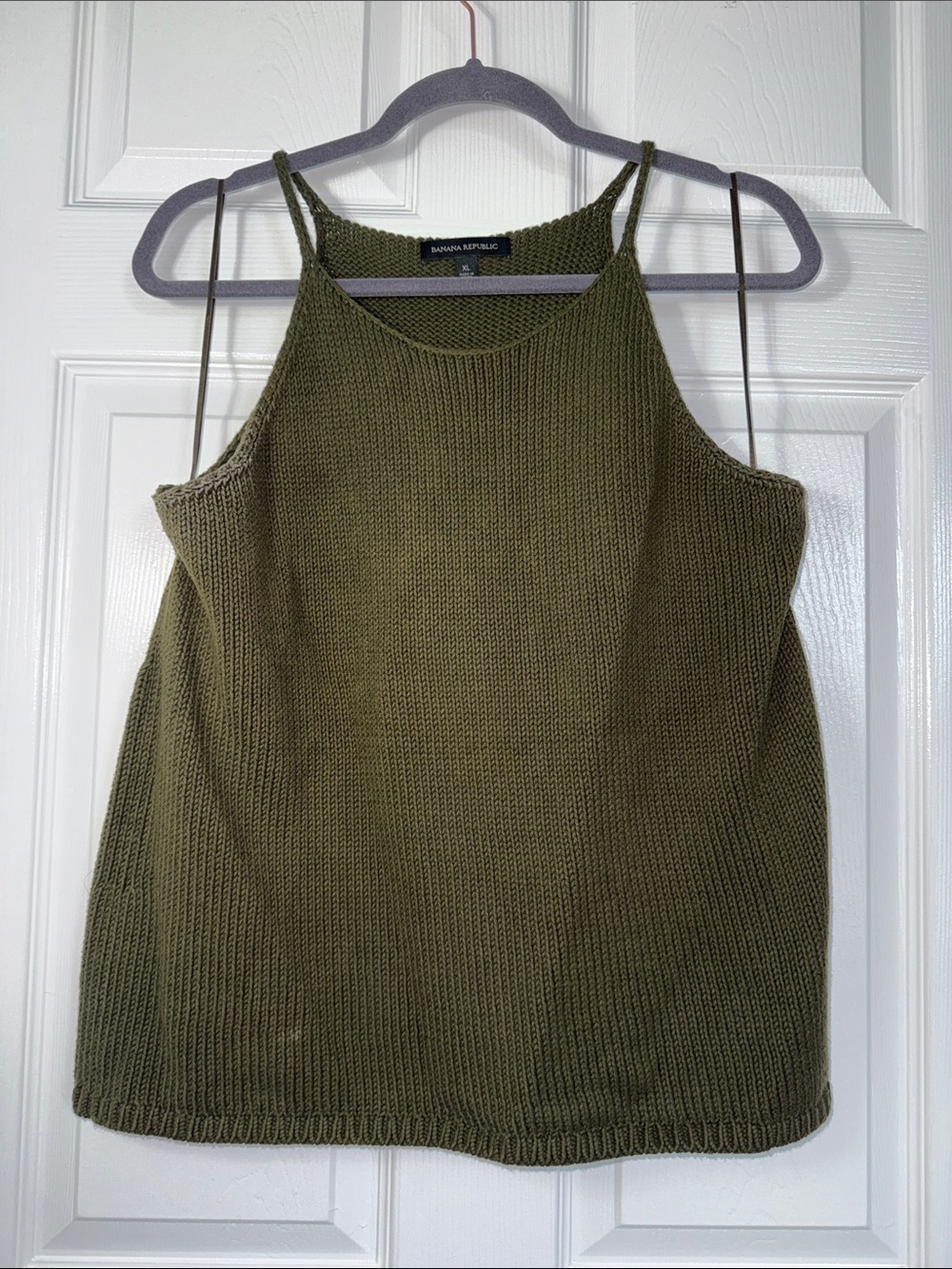 Banana Republic Olive Green Knit